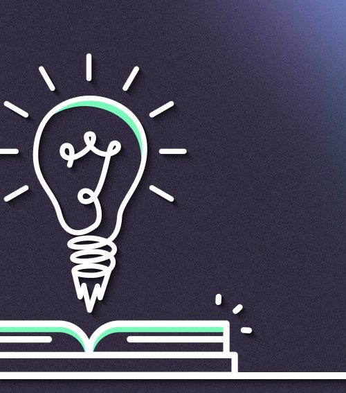 Idea lightbulb learning
